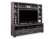 Steel City HDTV Unit with Hutch Collection