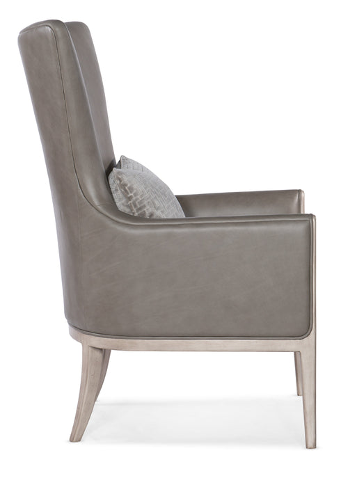 Kyndall Club Chair with Accent Pillow