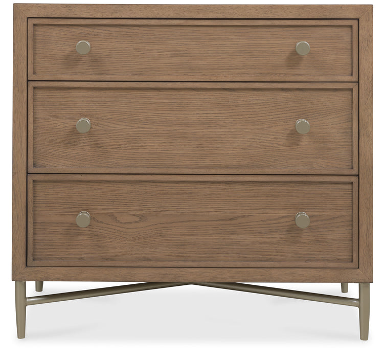Sonnet Three-Drawer Nightstand