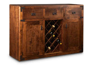 Saratoga Sideboard w/2 Wood Doors &6/Dwrs Collection