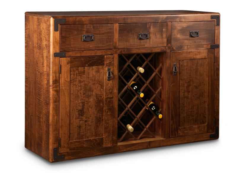 Saratoga Sideboard w/2 Wood Doors &6/Dwrs Collection