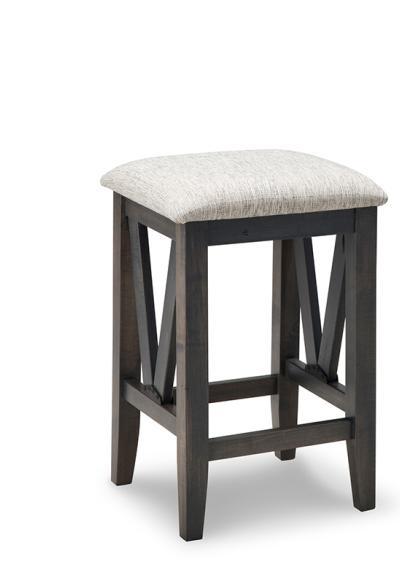 Chattanooga Counter Chair Collection with  (NO BACK) Fabric Seat  (Price per Chair)