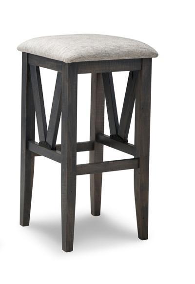 Chattanooga Counter Chair Collection with  (NO BACK) Fabric Seat  (Price per Chair)