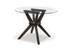 Tribeca Round Glass Top Dining Table Collection