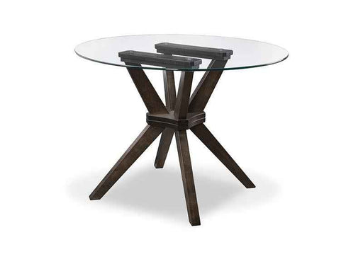 Tribeca Round Glass Top Dining Table Collection