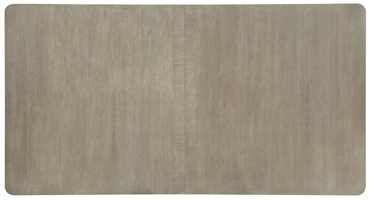 Affinity 78in Rectangle Pedestal Dining Table with 2-18in Leaves