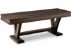 Verona Bench  Collection with Wood Seat