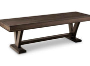 Verona Bench  Collection with Wood Seat