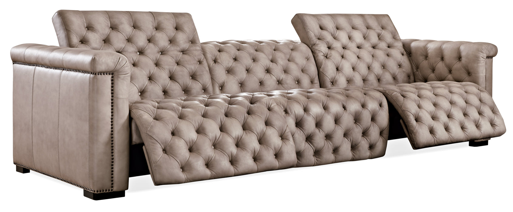 Savion Grandier Power Recliner Sofa with Power Headrest