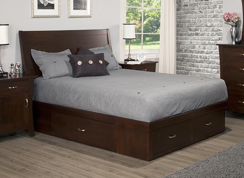 Yorkshire Condo Bed with 4 Drawers Collection