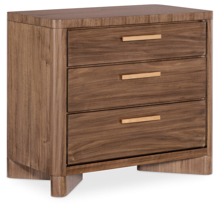 Eleana Three Drawer Nightstand