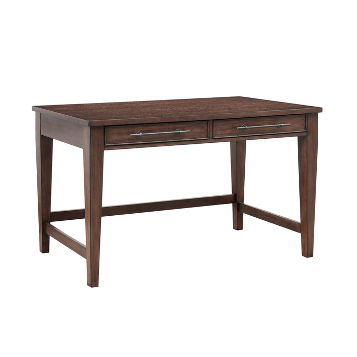 Rochelle 2 Drawer Desk Brown