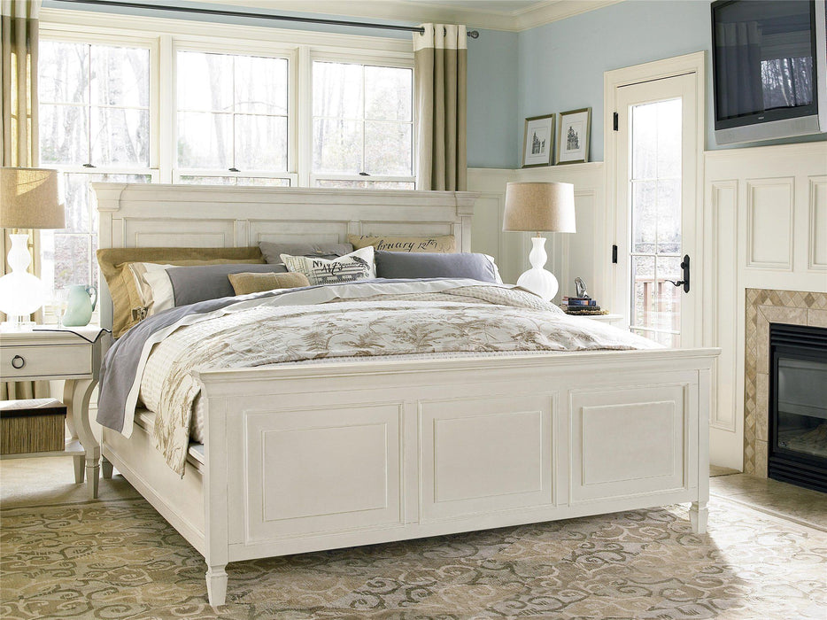 Summer Hill Panel Bed Beige