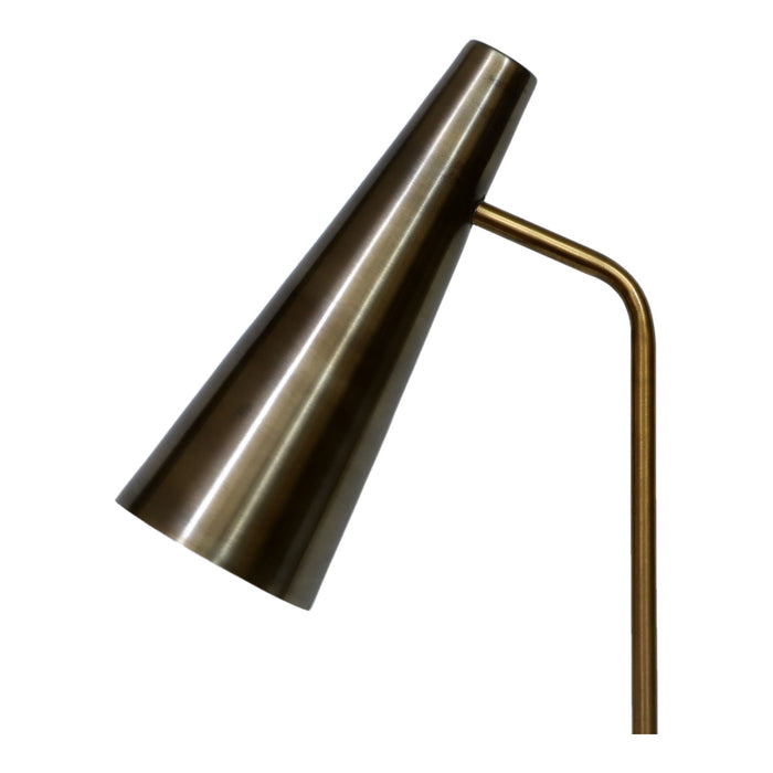 Trumpet Table Lamp Brass