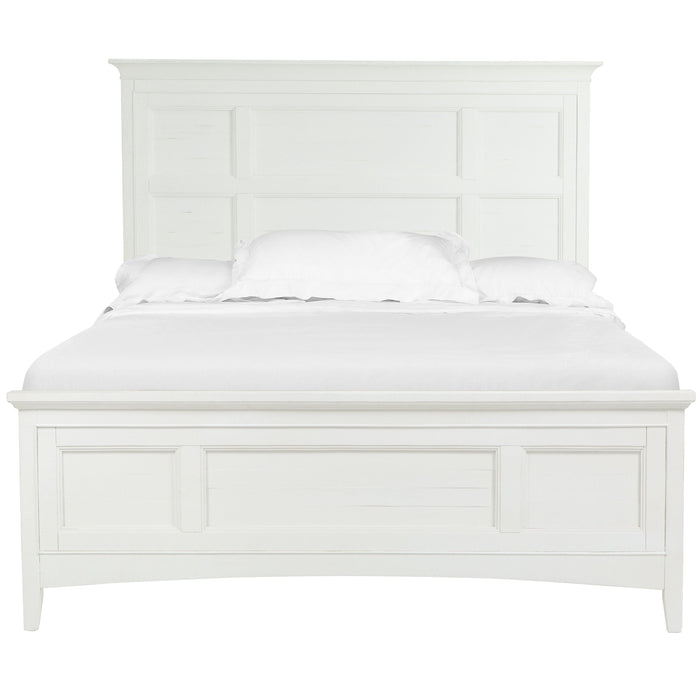 Heron Cove Complete California King Panel Bed With Storage Rails