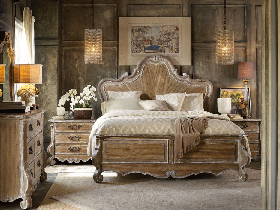 Chatelet Wood Panel Bed