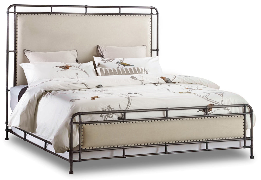 Studio 7H Slumbr Metal Upholstered Bed