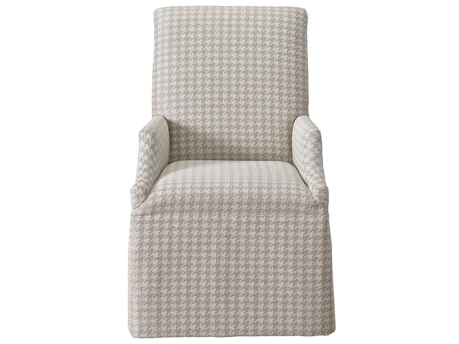 Past Forward Willow Castered Arm Chair Beige