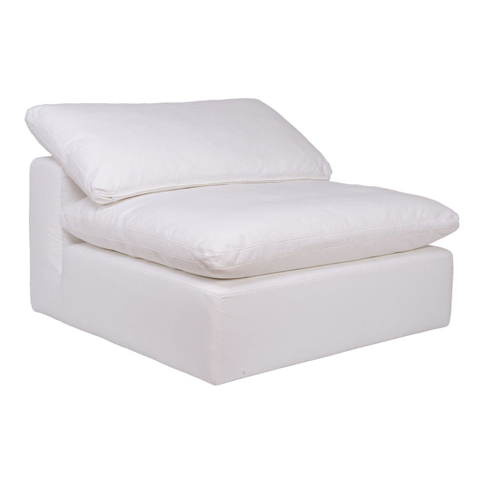 Clay Slipper Chair Livesmart Fabric Cream