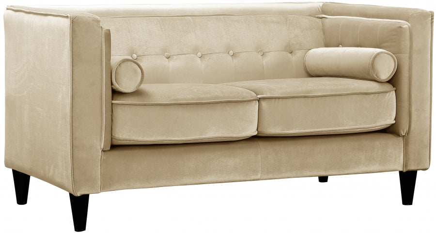 Taylor Velvet Loveseat - Sterling House Interiors