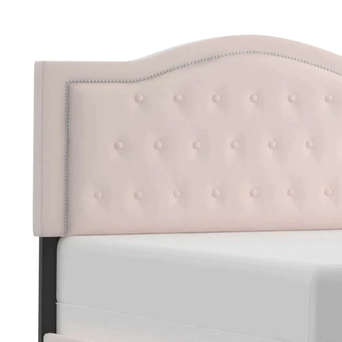 Pixie 60" Queen Bed in Blush Pink - Furniture Depot