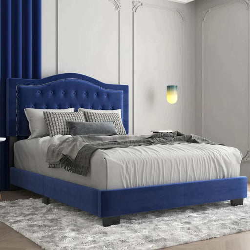 Pixie 54" Double Bed in Blue - Furniture Depot