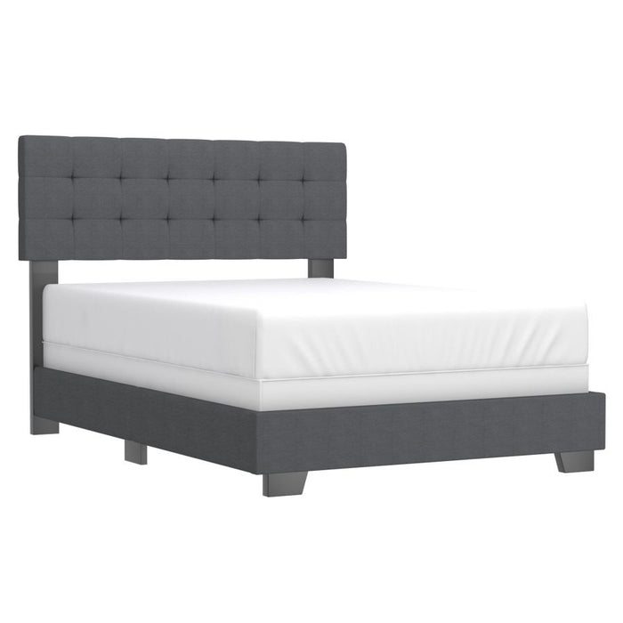 Exton 54" Double Bed in Charcoal