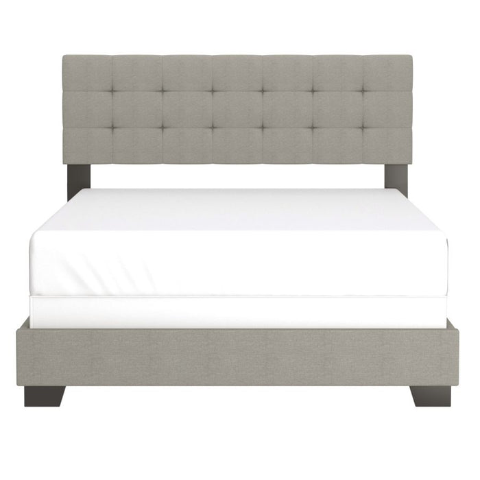 Exton 54" Double Bed in Light Grey