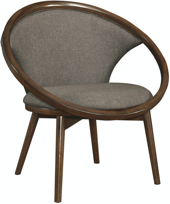 Lowery Living Room Accent Chair - Chocolate