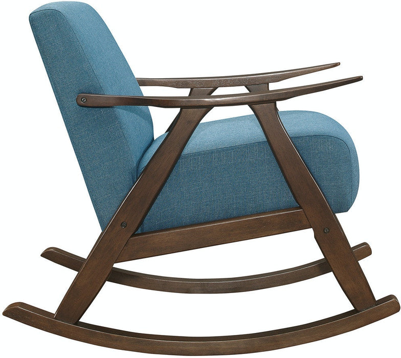 Waithe Rocking Chair- Blue