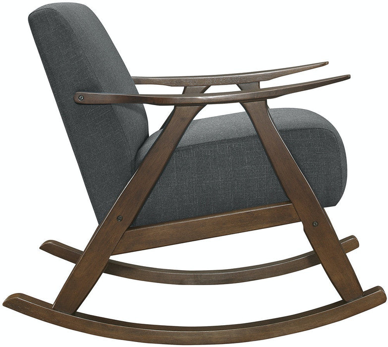 Waithe Rocking Chair- Dark Grey