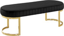 Lemar Velvet Bench - Sterling House Interiors