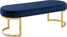 Lemar Velvet Bench - Sterling House Interiors