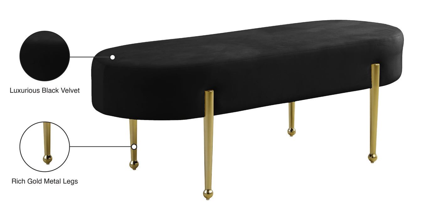 Gia Velvet Bench - Sterling House Interiors