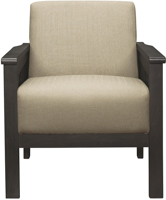 Lewiston Accent Chair - Light Brown