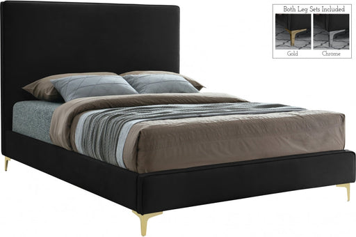 Geri Velvet Bed - Sterling House Interiors