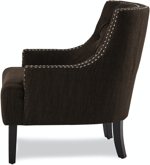Charisma Living Room Accent Chair - Chocolate