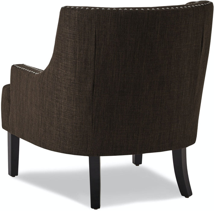 Charisma Living Room Accent Chair - Chocolate