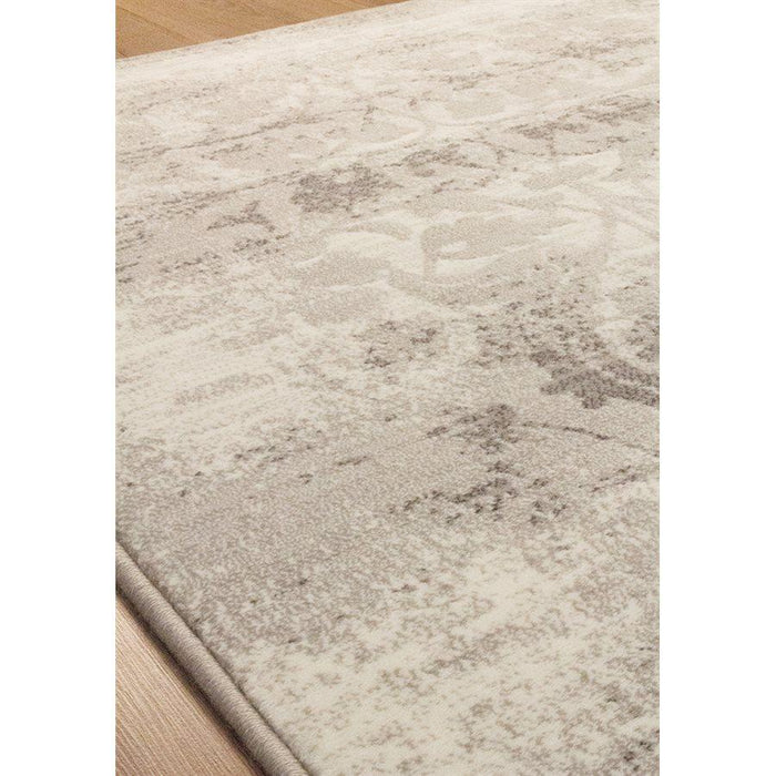 Intrigue Distressed Damask Rug - Sterling House Interiors