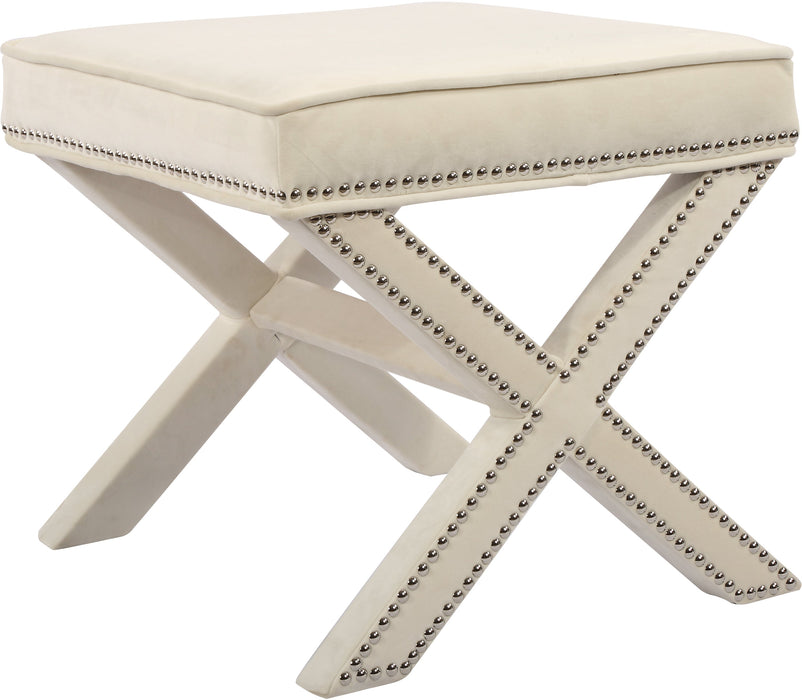 Nixon Velvet Ottoman/Bench - Sterling House Interiors