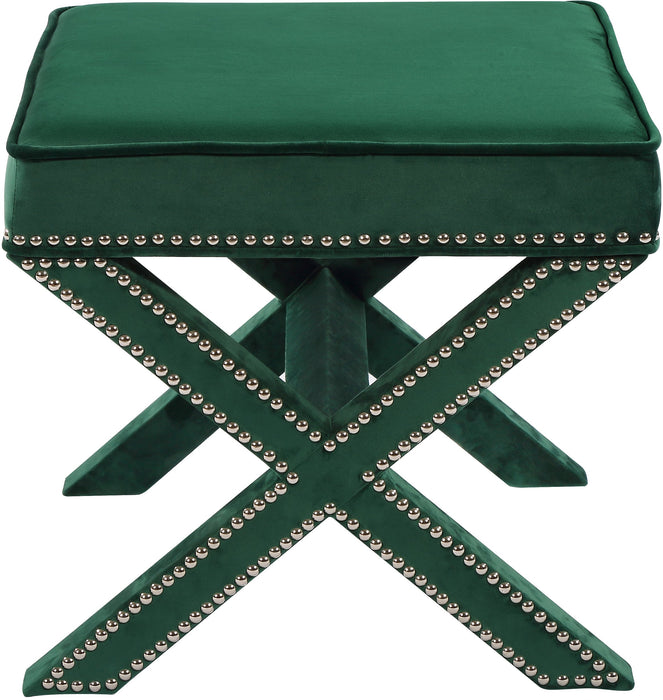 Nixon Velvet Ottoman/Bench - Sterling House Interiors