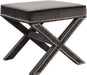 Nixon Velvet Ottoman/Bench - Sterling House Interiors