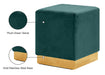 Jax Velvet Ottoman/Stool - Sterling House Interiors
