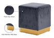 Jax Velvet Ottoman/Stool - Sterling House Interiors