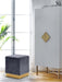 Jax Velvet Ottoman/Stool - Sterling House Interiors