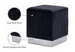 Jax Velvet Ottoman/Stool - Sterling House Interiors