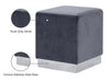 Jax Velvet Ottoman/Stool - Sterling House Interiors