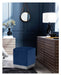 Jax Velvet Ottoman/Stool - Sterling House Interiors