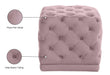 Stella Velvet Ottoman/Stool - Sterling House Interiors