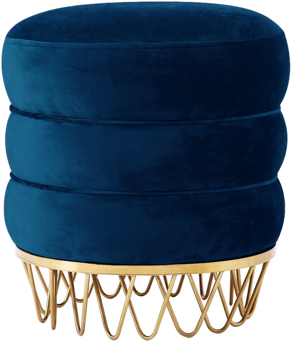 Revolve Velvet Ottoman/Stool - Sterling House Interiors